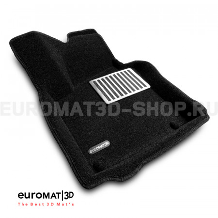 Текстильные 3D коврики Euromat3D Lux в салон для Skoda Octavia A5 (2004-2012) № EM3D-004502