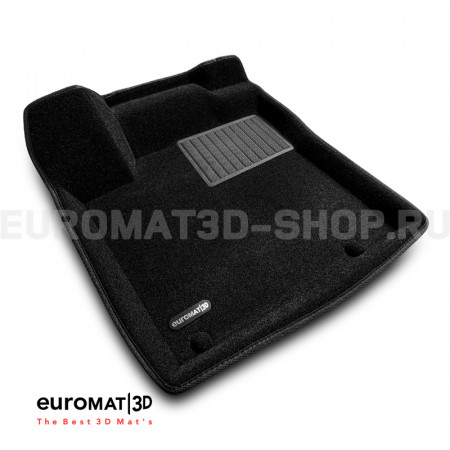 Текстильные 3D коврики Euromat3D Business в салон для Nissan Murano (Z52) (2016-) № EMC3D-003729
