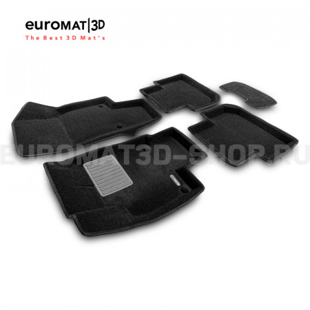 Текстильные 3D коврики Euromat3D Business в салон для Volkswagen Tiguan (2017-2024) № EMC3D-005415 Текстильные 3D коврики Euromat3D Business в салон для Volkswagen Tiguan (2017-2024) № EMC3D-005415