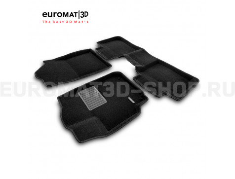 Текстильные 3D коврики Euromat3D Premium в салон для Toyota Camry V50 (2011-2017) № EMPR3D-005104 Текстильные 3D коврики Euromat3D Premium в салон для Toyota Camry V50 (2011-2017) № EMPR3D-005104