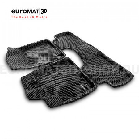 3D коврики Euromat3D EVA в салон для Gac GS8 (2016-2022) № EM3DEVA-001432 3D коврики Euromat3D EVA в салон для Gac GS8 (2016-2022) № EM3DEVA-001432