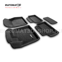 3D коврики Euromat3D EVA в салон для Land Rover Range Rover Evoque (2019-) № EM3DEVA-003110