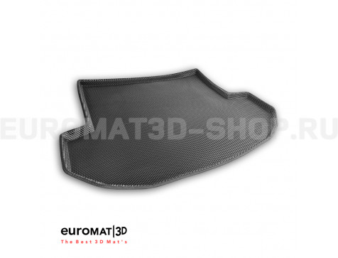 3D EVA коврик в багажник Euromat3D для Hyundai Santa Fe (2013-2017) № EMT3DEVA-002723