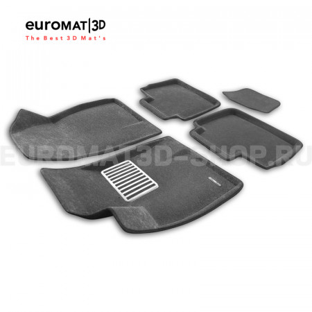 Текстильные 3D коврики Euromat3D Lux в салон для Chery Arrizo 8 (2023-) № EM3D-001419G Серые Текстильные 3D коврики Euromat3D Lux в салон для Chery Arrizo 8 (2023-) № EM3D-001419G Серые