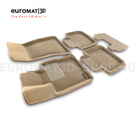 Текстильные 3D коврики Euromat3D Business в салон для Bmw 8 (G16) (2018-) № EMC3D-001207T Бежевые Текстильные 3D коврики Euromat3D Business в салон для Bmw 8 (G16) (2018-) № EMC3D-001207T Бежевые