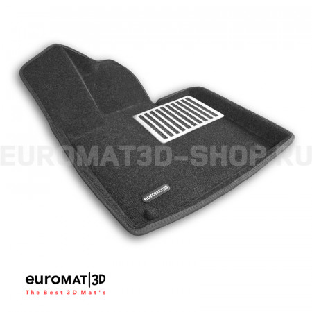 Текстильные 3D коврики Euromat3D Lux в салон для ZEEKR 9X (2025-) № EM3D-005724